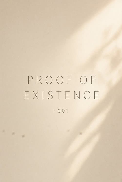 Proof of Existence - 001