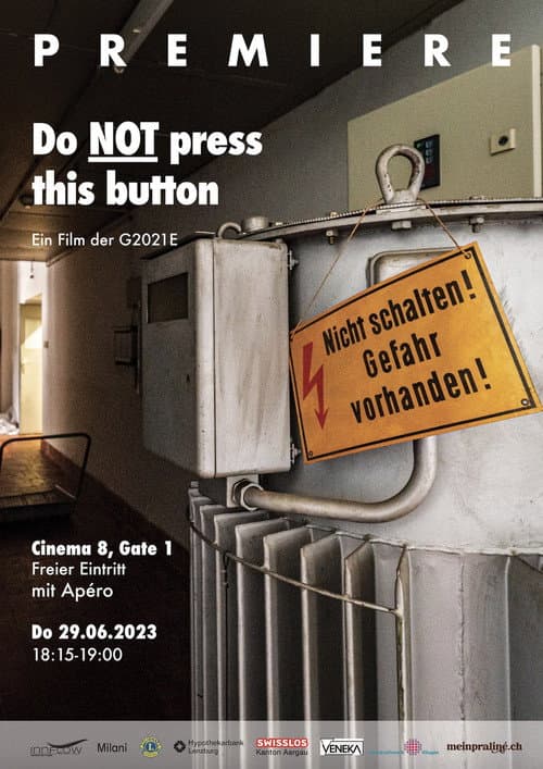 Do NOT press this button