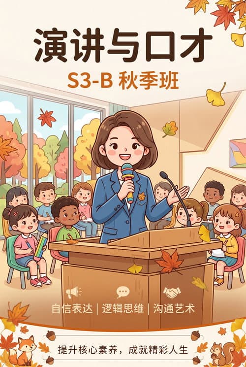 演讲与口才 S3-B秋季班
