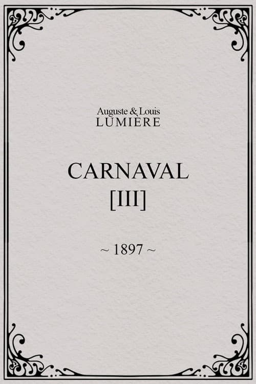 Carnaval, [III]