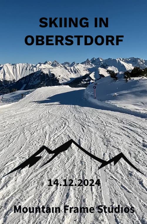 Skiing in Oberstdorf