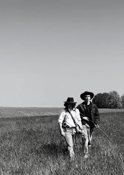 Les deux trappeurs
